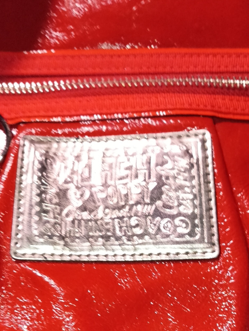 Coach Poppy Red - Picture 4 of 14